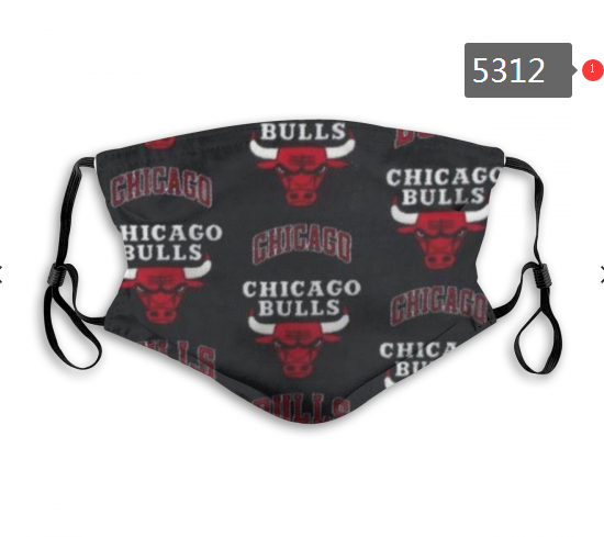 2020 NBA Chicago Bulls Dust mask with filter-0